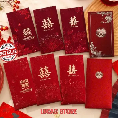 Lixi Cưới, Lì Xì Song Hỷ Dành Cho Cưới Hỏi, Nạp Tài, Bê Tráp, Mừng Cưới