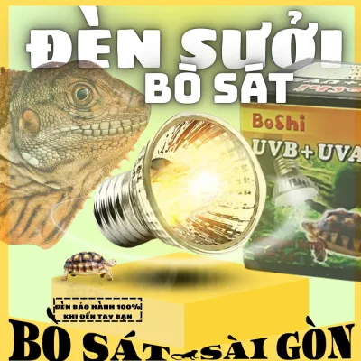 Đèn Boshi Sưởi Ấm 3.0 Cho Rùa Nước Bò Sát Chó Mèo Gà Chim Vẹt Iguana Trắn Rắn