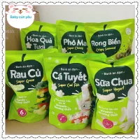 Bánh ăn dặm Mămmy cho bé từ 6 tháng Mămmy dạng que và dạng vòng