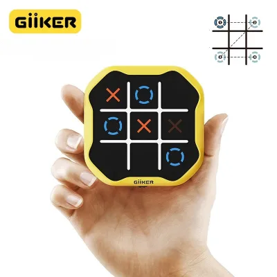 Youpin Giiker Super TIC-TAC-TOE BOLT Cờ Vua Xếp Hình Đồ Chơi Nhỏ Gọn Và Di Động Bảng Họ Trò Chơi Cờ Vua Đồ Chơi Cho Trẻ Em Quà Tặng