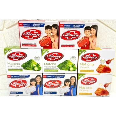 THANH LÝ Xà bông cục Lifebuoy CÁC LOẠI 90g RANDOM