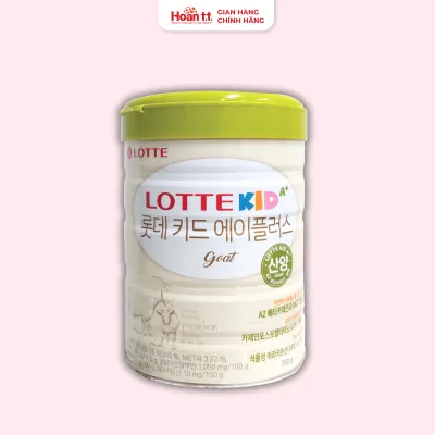 Goat Milk Supplementing Calcium to Help Grow Height Lotte Kid A+ Korea - Powdered Milk to Help Develop Baby's Brain 760g Can