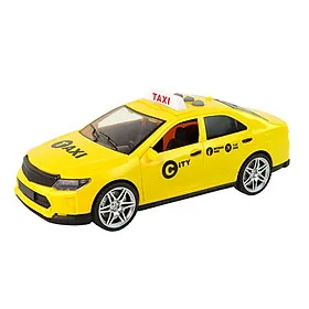 TOYSTAR-666-21Q Mô hình đồ chơi xe ô tô Taxi, Xe ô tô đồ chơi cho trẻ em