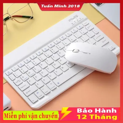 Bàn phím và chuột không dây Màu Macaron 10 inch cho máy tính bảng iPad Điện thoại di động , Máy Tính Sách Tay