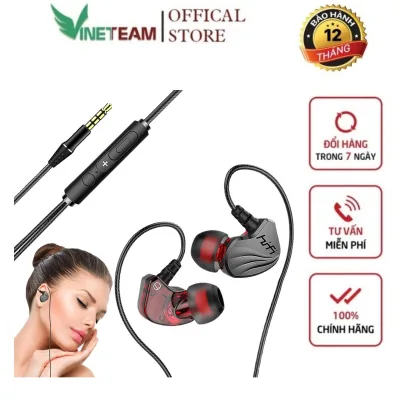 Tai Nghe Nhét Tai Có Dây S2000 Âm Thanh Siêu Hay Super Bass NEW Cho Điện Thoại Máy Tính