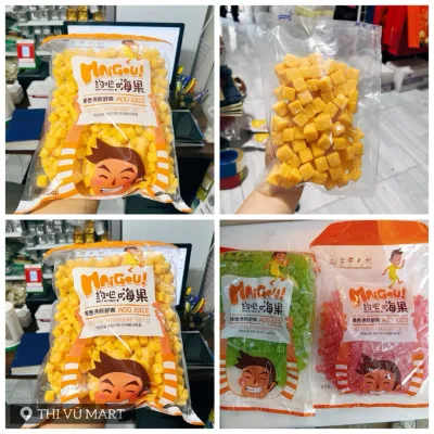 Kẹo Dẻo Chip Vuông Phủ Đường Mềm Dẻo, Thơm Ngon Trang Trí Bánh Kem