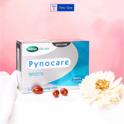Viên uống nám da, hỗ trợ làm trắng sáng da Pynocare White 30 viên
