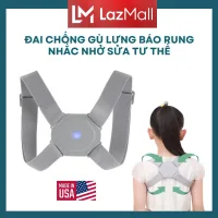 [HÀNG TỐT] (LazMall) Đai Chống Gù Lưng USA Báo Rung Cảm Biến 3 Chiều Nhắc Nhở Sửa Tư Thế Thông Minh Cho Trẻ Em & Người Lớn Đa Năng