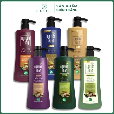 Dầu Gội Dược Liệu Nguyên Xuân Dưỡng Tóc Mềm Mượt 450ml Herbal Shampoo Hasaki Sản Phẩm Chính Hãng