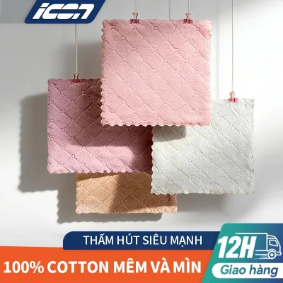 Làm sạch vải dày siêu hấp thụ hai mặt đa năng nhà bếp làm sạch vả