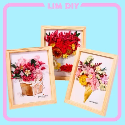 Handmade Picture Frame with All Tools – Lim DIY Art Decoration Tool Set