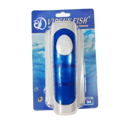 Vipsun large magnetic aquarium glass cleaner. Double-sided magnetic aquarium cleaning tool, convenient and clean for cleaning aquarium glass.