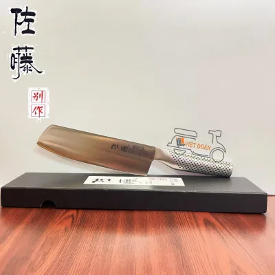 Dao Thái SATO ĐẲNG CẤP SIÊU BÉN Mẫu Mới Công Nghệ ĐÚC NGUYÊN KHỐI NHẬT BẢN. Dụng cụ nhà bếp chuyên dùng thái Sashimi, phi lê mỏng - Hàng Nội Địa Nhật