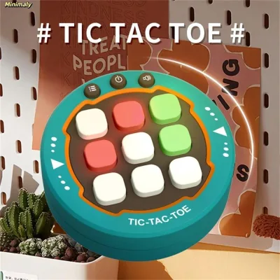 Trò chơi bu lông ngón chân MINIMALY, Máy chơi game xếp hình điện tử cầm tay, Trò chơi bảng giáo dục giảm căng thẳng 3 trong 1 [Có hàng]