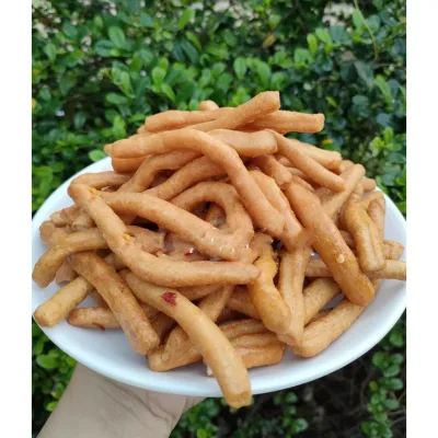 1Kg thèo lèo cay/ Bánh quẩy mắm ớt siêu ngon - đồ ăn vặt