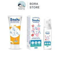 Kem đánh răng Sachi 60g làm sạch, ngừa sâu răng, khử mùi hôi miệng cho bé
