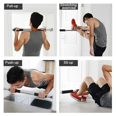 Thanh tập xà đơn treo tường gắn cửa nhiều cỡ tùy chỉnh phù hợp tập gym tại nhà tăng