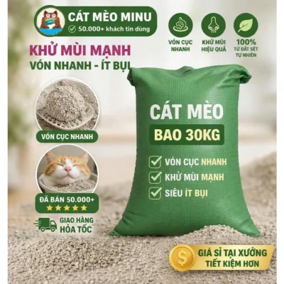 cát mèo bao xá giá rẻ - Ship hỏa tốc