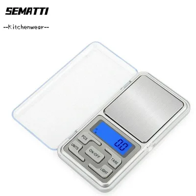 SEMATTI Cân Mini Phụ Kiện Nhà Bếp Nhà Bếp Điện Kỹ Thuật Số Độ Chính Xác Cao