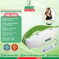 Đai (Máy) Massage Bụng Nikio NK-168 - Công Nghệ Rung Tần Số Cao Và Nhiệt Nóng - Làm Săn Chắc Cơ Bụng Nhanh, Làm Ấm Bụng, Giảm Đau Bụng Kinh