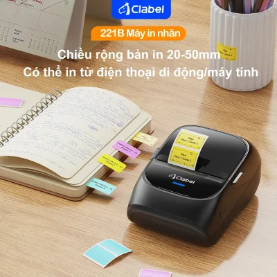 Clebel 221B Nhãn giá cửa hàng tiện lợi Nhãn làm bánh, Nhãn cửa hàng trà sữa, Nhãn y tế, Nhãn hộp vận chuyển, Nhãn mã vạch