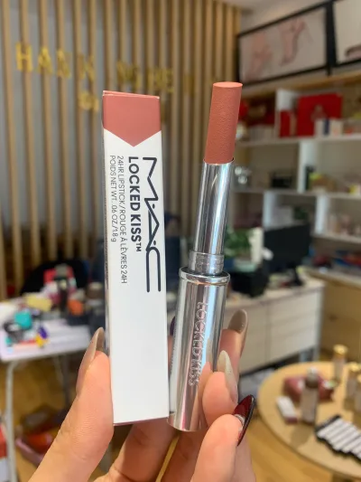 Mac Locked Kiss 24Hr Lipstick - 67 Genuine Milk Pink Lipstick