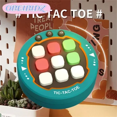 Bảng điều khiển trò chơi xếp hình OBEIBIDZ, Trò chơi bu lông ngón chân điện tử 3 trong 1, Trò chơi bảng giáo dục cầm tay giảm căng thẳng