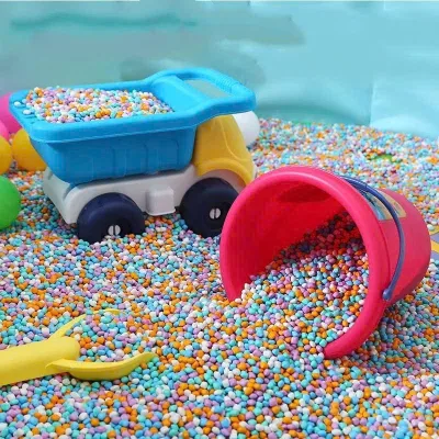Combo 5kg 10kg 25kg Giá Sỉ Hạt Sứ Xúc Cát Nhiều Màu Sắc Cho Bé 7mm - Đồ Chơi An Toàn Cho Trẻ Em