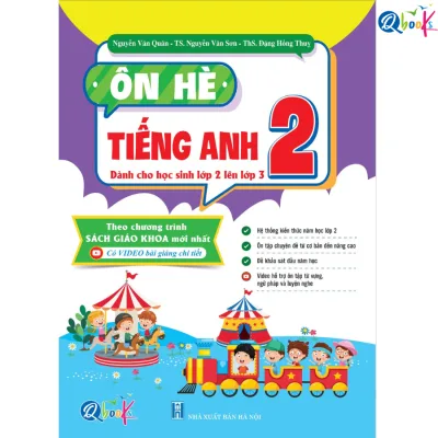Sách - Ôn Hè Tiếng Anh Lớp 2 - Dành cho học sinh lớp 2 lên 3 (1 cuốn)