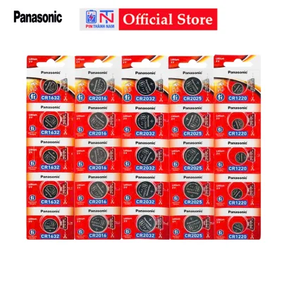 Pin Panasonic CR2032 / CR2025 / CR2016 / CR1632 / CR1220 / CR1620 / CR2450 Chính Hãng