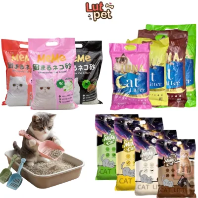 CAT LITTER Cát vệ sinh cho mèo - Cát vệ sinh khử mùi diệt khuẩn cho mèo CATLIKE mùi Cafe - Cacao 8L