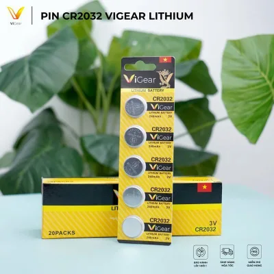 Pin Đồng Xu 3V CR2032 Cho Smartkey Ô Tô, Xe Máy, Remote, Máy Y Tế - Chính Hãng, Bảo Hành 1 Năm