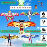 Diều Mini 3D Hoạt Hình 50cm – Có Cần Câu + Dây 50m – Diều Cho Bé Chơi Ngoài Trời
