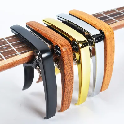 Capo cho đàn guitar acoustic, đàn ghita dây sắt gia công bằng nhôm chắc kẹp chắc chắn không bị rè