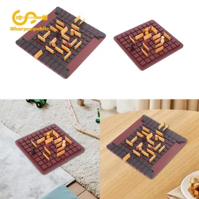 Sharprepublic Board Game Xếp Hình Trò Chơi Logic Montessori Giáo Dục Tư Duy Chiến Lược Gia Đình Teaser Cho Gia Đình