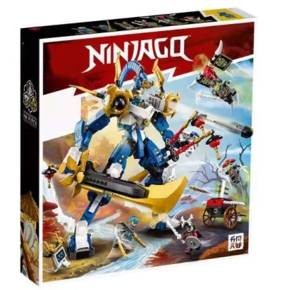 Ninjago 71785 Robot Titan của Jay - Đồ chơi lắp ghép giáo dục dành cho bé gái và bé trai - Quà tặng ngày lễ