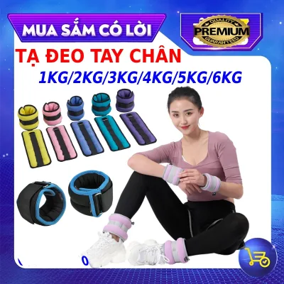 Tạ đeo tay chân tập gym ⚡FREESHIP⚡ tạ đeo tay phiên bản PREMIUM, hỗ trợ tập thể thao vật lý trị liệu