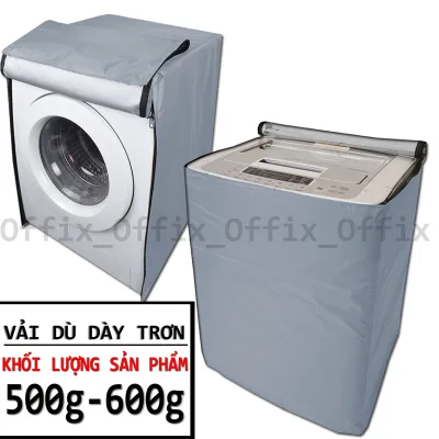 Áo phủ trùm máy giặt Offix Dày cao cấp, chống nước, chống nắng chống bụi