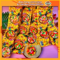 Set 1 dây gồm 10 gói kẹo dẻo hình bánh Pizza Gumdrop Candy 150g