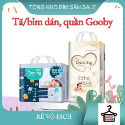 Bỉm Gooby EXTRA /Premium quần dán Hàn Quốc chống tràn hiệu quả đủ size Nb>>3XL