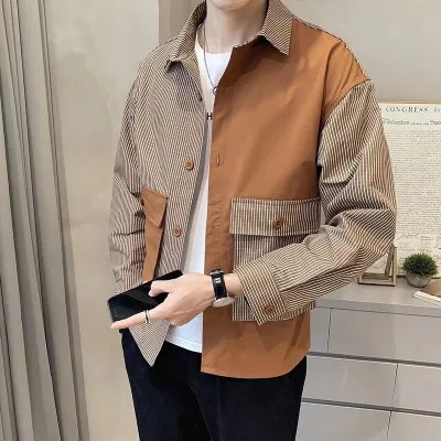 Áo Sơ Mi Dài Tay Nam Quần Áo Thu Đông Mùa Xuân Áo Sơ Mi Nam Thường Ngày Quần Áo Áo Đẹp Trai Hợp Thời Trang Áo Sơ Mi Nam Thương Hiệu Hợp Thời Trang Áo Sơ Mi Nam Cao Cấp