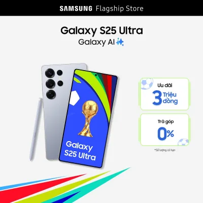 Điện thoại Samsung Galaxy S25 Ultra (256GB | 512GB), Điện thoại AI, Tìm kiếm thông minh, Video camera đêm Nightography, S Pen đa nhiệm