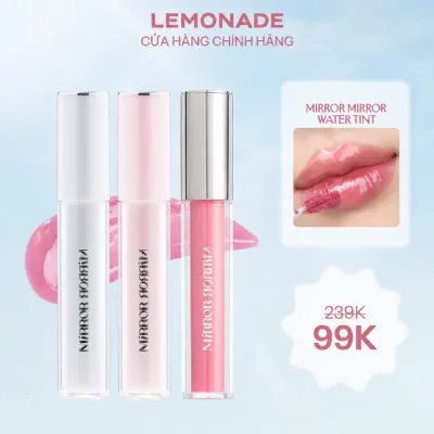 Son tint bóng không dính bền màu Lemonade Mirror Mirror Water Tint 4g