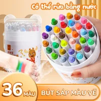 Mesibo Màu sáp dầu dành cho học sinh với màu rực rỡ, an toàn khi sử dụng, thúc đẩy khả năng sáng tạo nghệ thuật và DIY