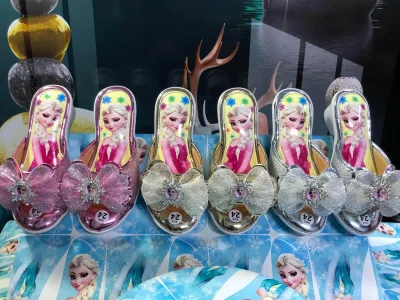 Dép guốc Elsa cho bé gái