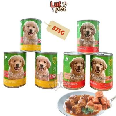 Pate Cho Chó TaoTao, Pate Mousse Dạng Lon Đóng Hộp, Thức Ăn Ướt Cho Chó Vị Bò, Gà (375gr) – Lutpet