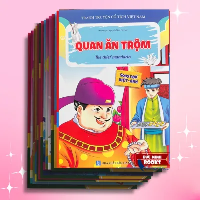 Truyện Cổ Tích Ngụ Ngôn Việt Nam Và Thế Giới Chọn Lọc Hay Nhất - Tranh Truyện Song Ngữ Việt - Anh