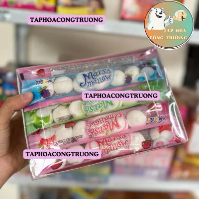 Hộp 30c kẹo dẻo bánh bao Mashmallow có nhân