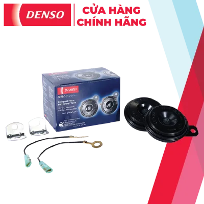 Còi Đĩa Ô Tô 6910 DENSO, Hai Giắc, Có Dây Điện và Đồ Gá Đi Kèm, Hai Dải Tần, Điện 12V, Âm Thanh Tốt, Độ Bền Cao, Phù Hợp Cho Nhiều Dòng Xe; Mã JK272000-6910