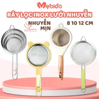 Rây Lọc Inox Lọc Cháo Rây Tách Trứng Lọc Sữa Hạt Và Thức Ăn Siêu Mịn Cho Bé Ăn Dặm - Shop Mẹ Bí Đỏ